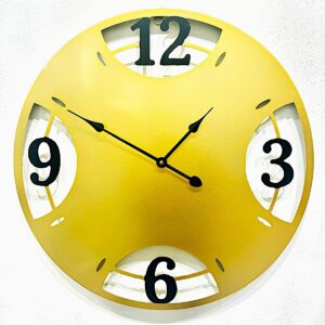 שעון קיר מתכת 60 ס''מ