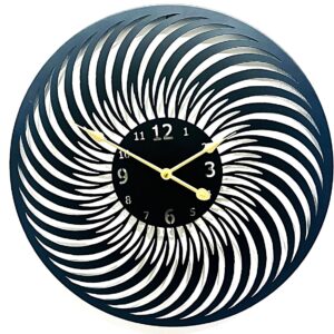 שעון קיר מתכת 60 ס''מ