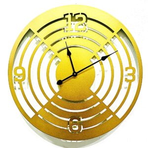 שעון קיר מתכת 60 ס''מ